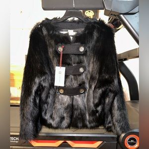 Brand New Zara SRPLS Faux Furling Jacket